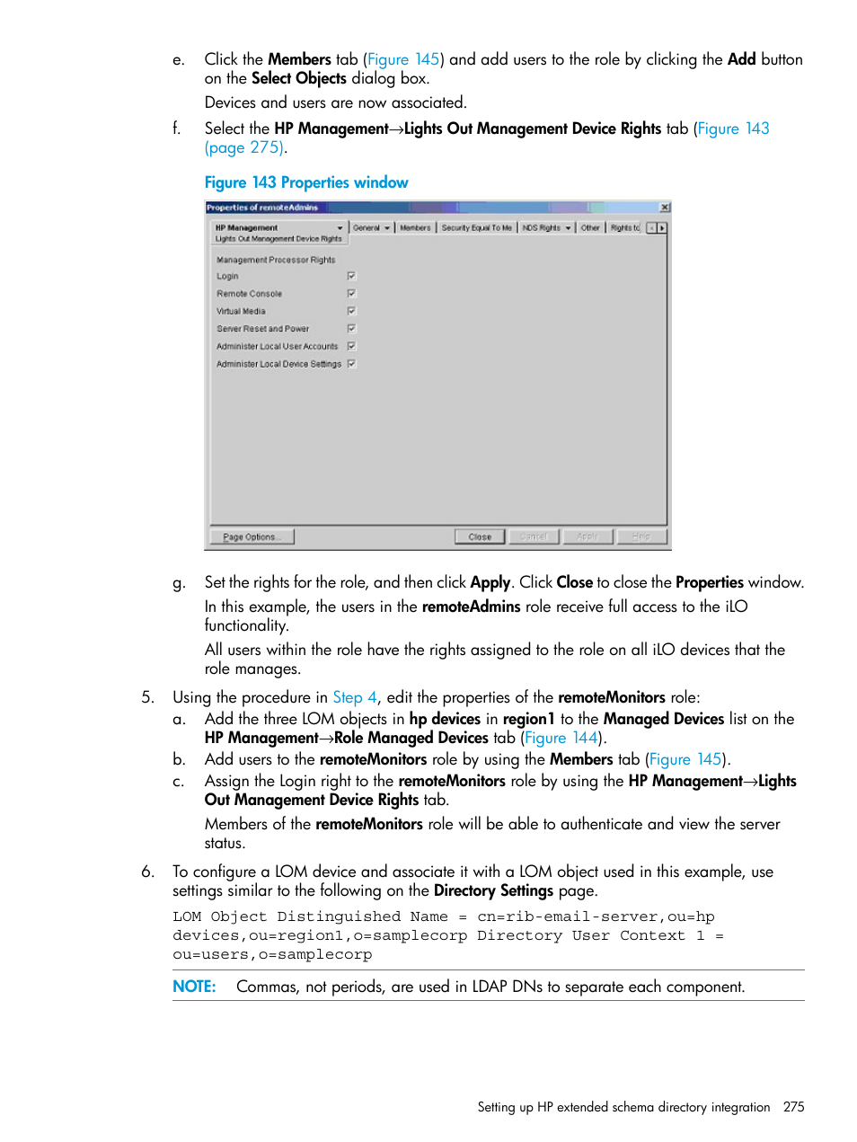 HP Integrated Lights-Out 4 User Manual | Page 275 / 356