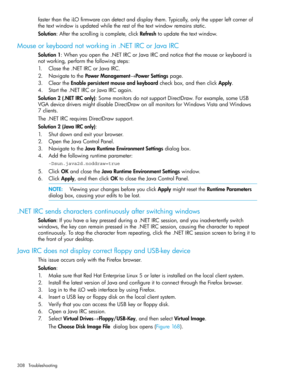 HP Integrated Lights-Out 4 User Manual | Page 308 / 356