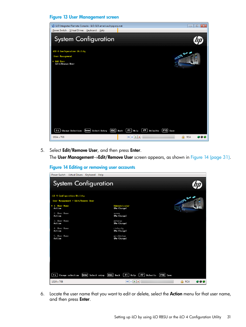 HP Integrated Lights-Out 4 User Manual | Page 31 / 356