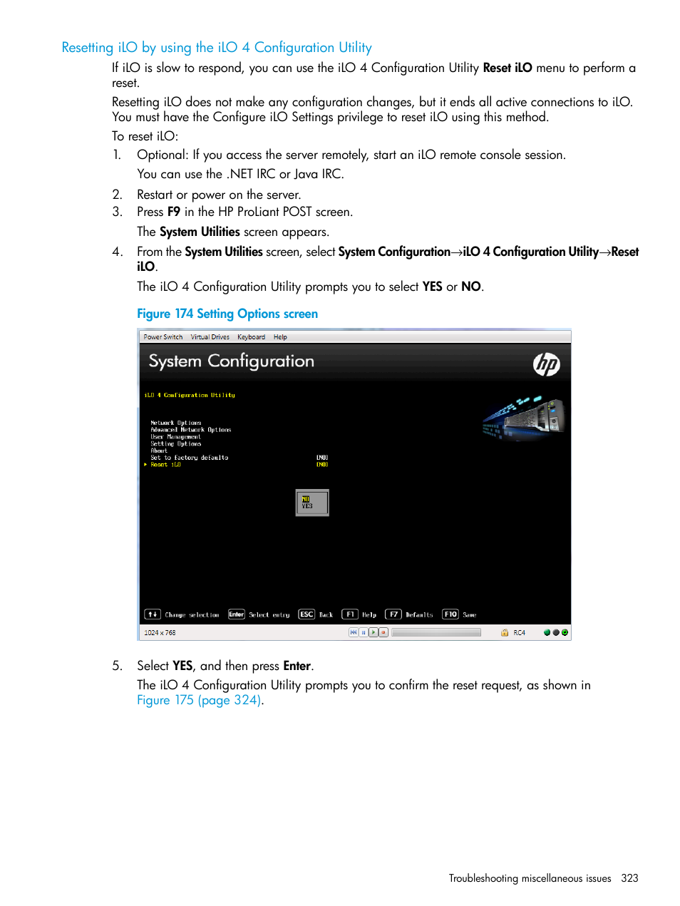 HP Integrated Lights-Out 4 User Manual | Page 323 / 356