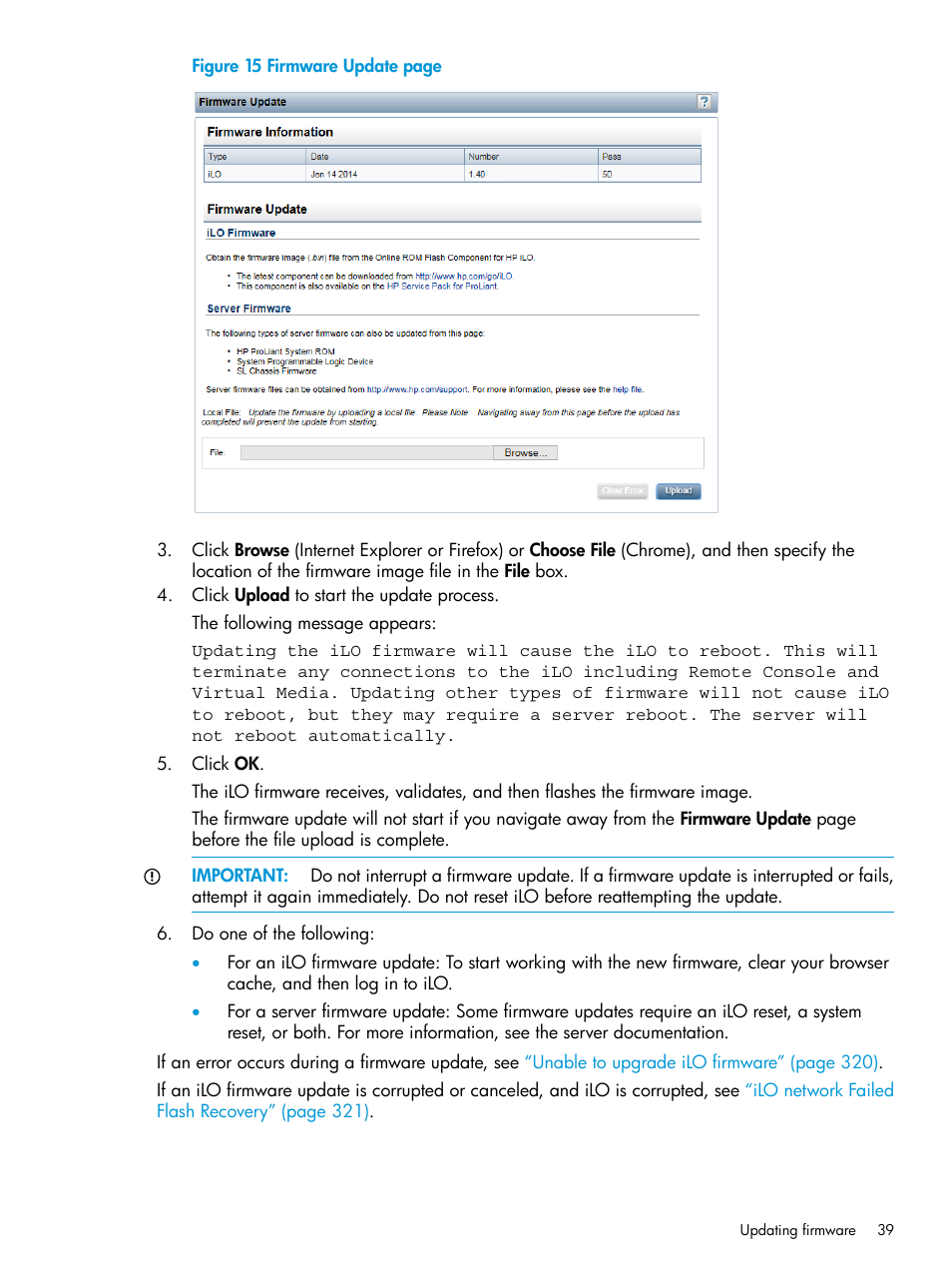 HP Integrated Lights-Out 4 User Manual | Page 39 / 356