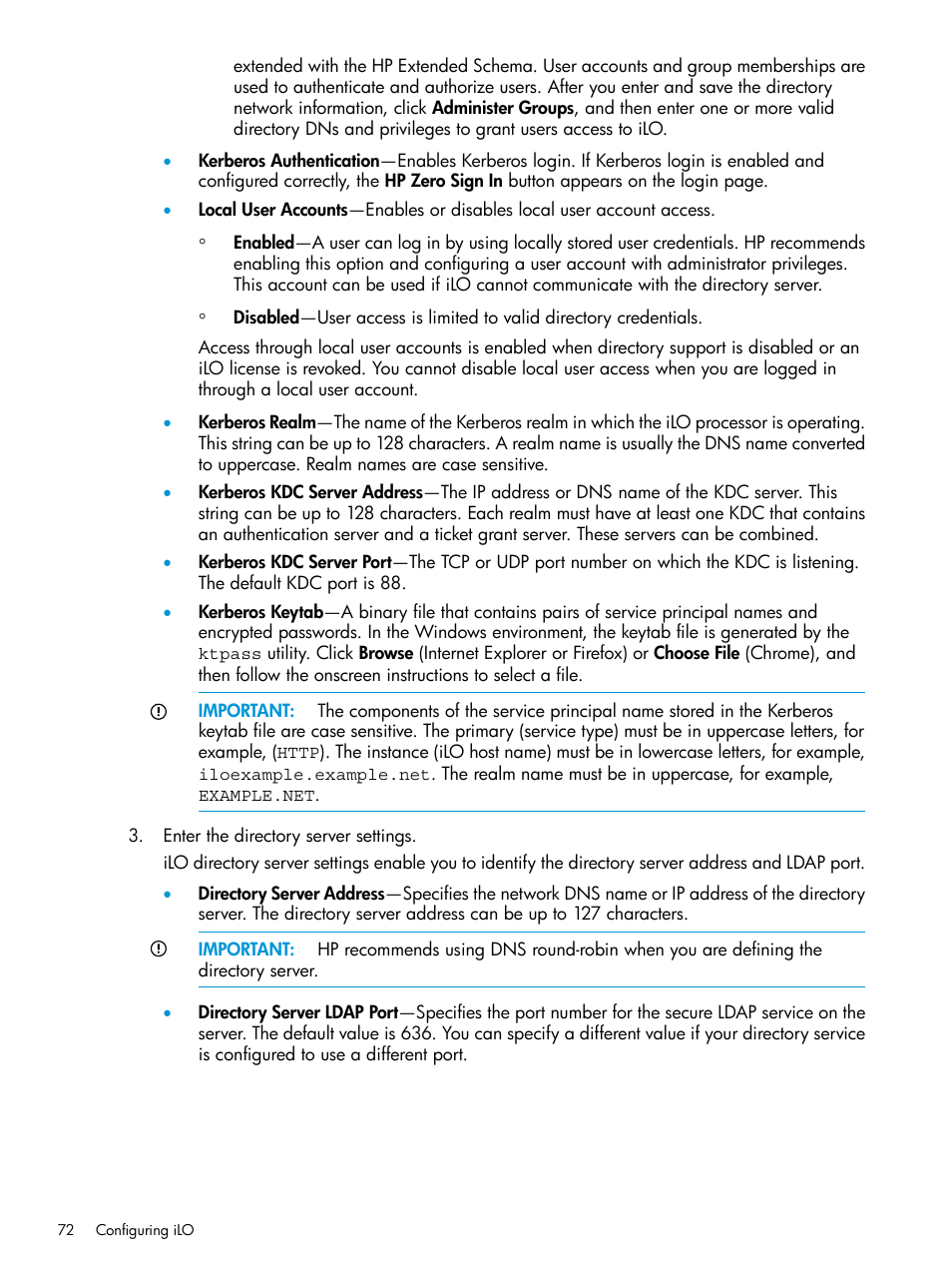 HP Integrated Lights-Out 4 User Manual | Page 72 / 356