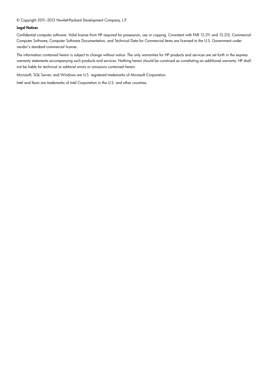 HP ProLiant DL980 G7 Server User Manual | Page 2 / 35