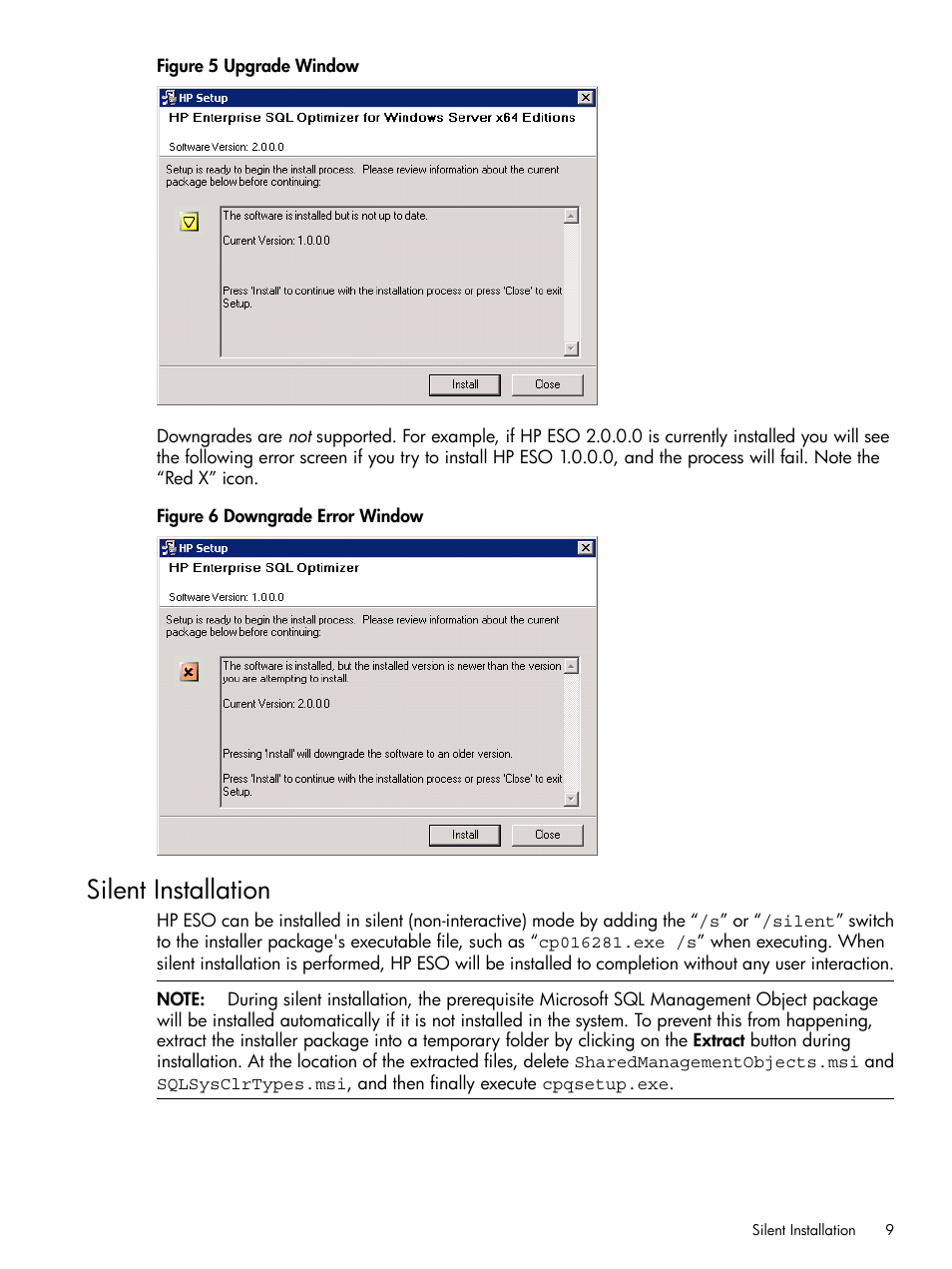 Silent installation | HP ProLiant DL980 G7 Server User Manual | Page 9 / 35