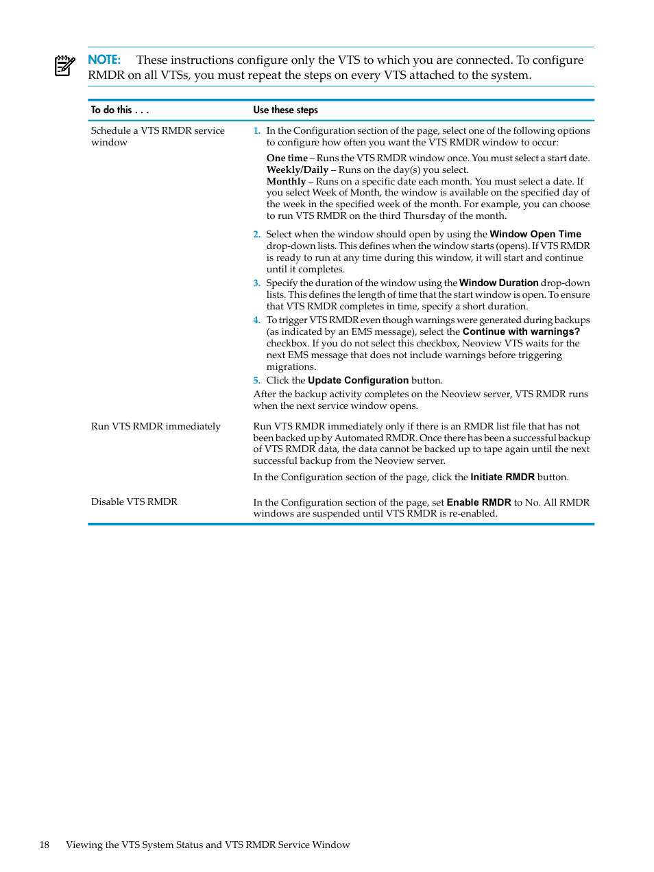 HP Neoview Release 2.5 Software User Manual | Page 18 / 36