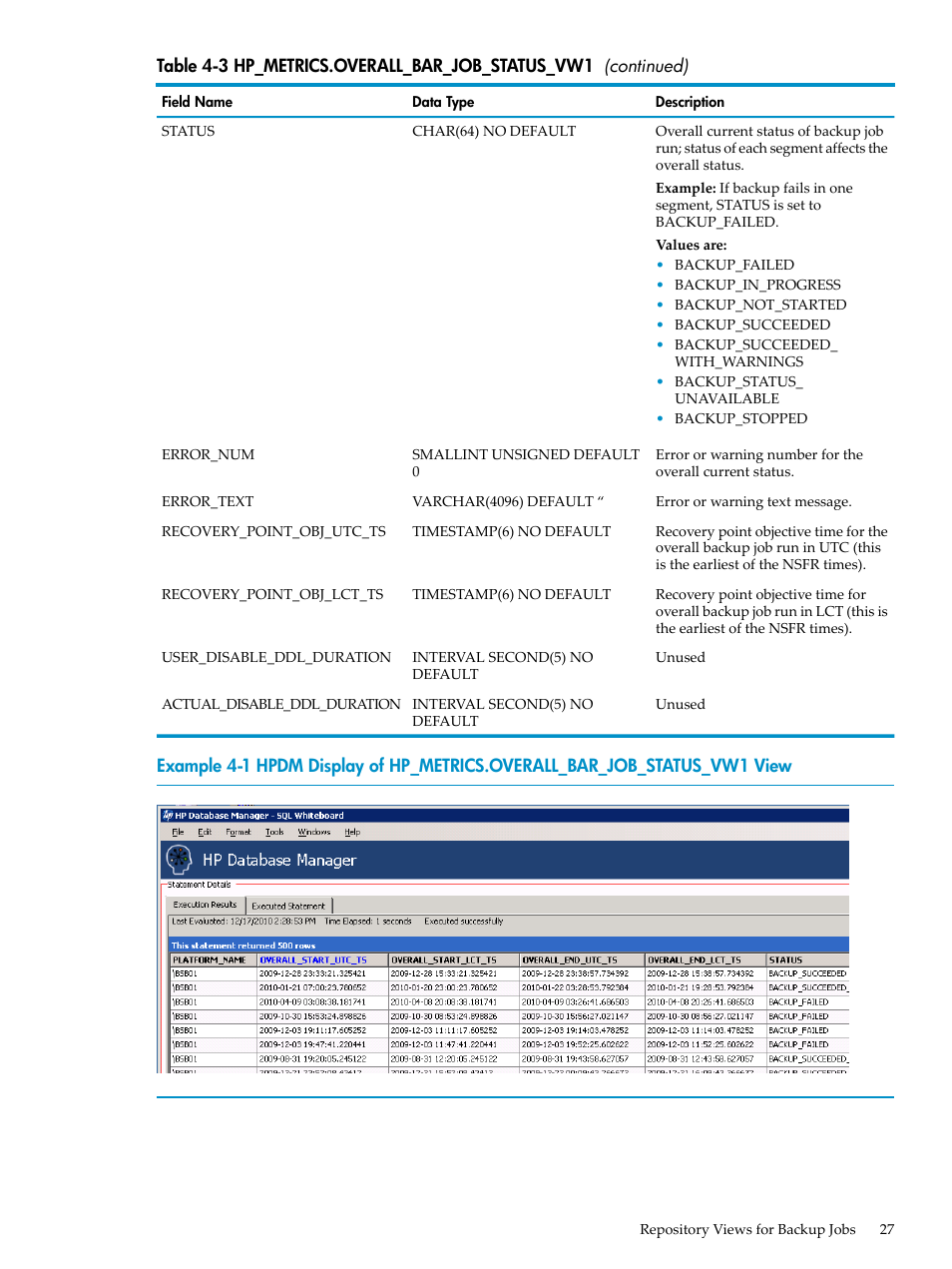 HP Neoview Release 2.5 Software User Manual | Page 27 / 36