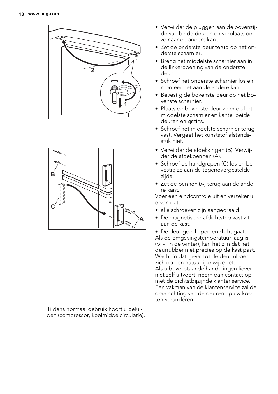 AEG S53400CSS0 User Manual | Page 18 / 84