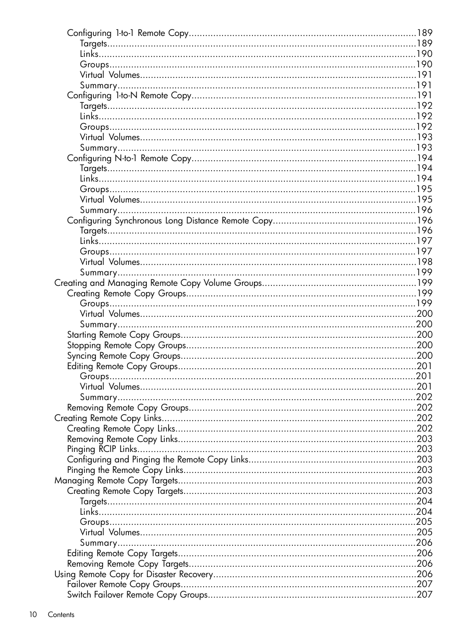 HP 3PAR Operating System Software User Manual | Page 10 / 424