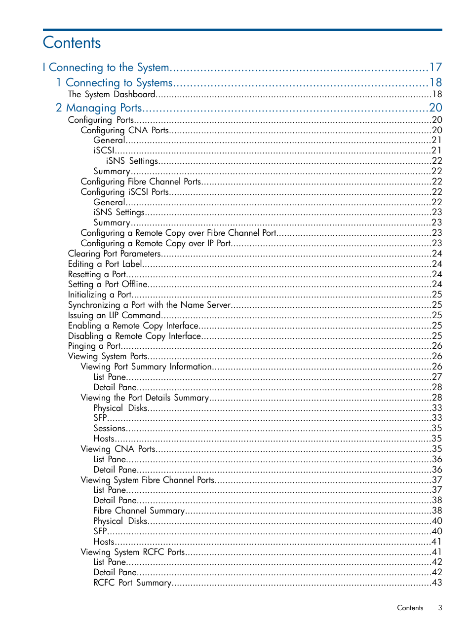 HP 3PAR Operating System Software User Manual | Page 3 / 424