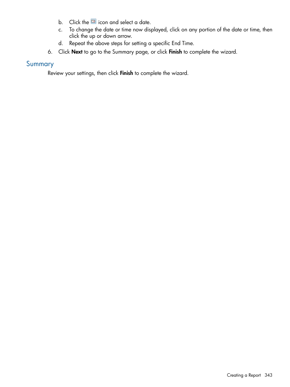 Summary | HP 3PAR Operating System Software User Manual | Page 343 / 424