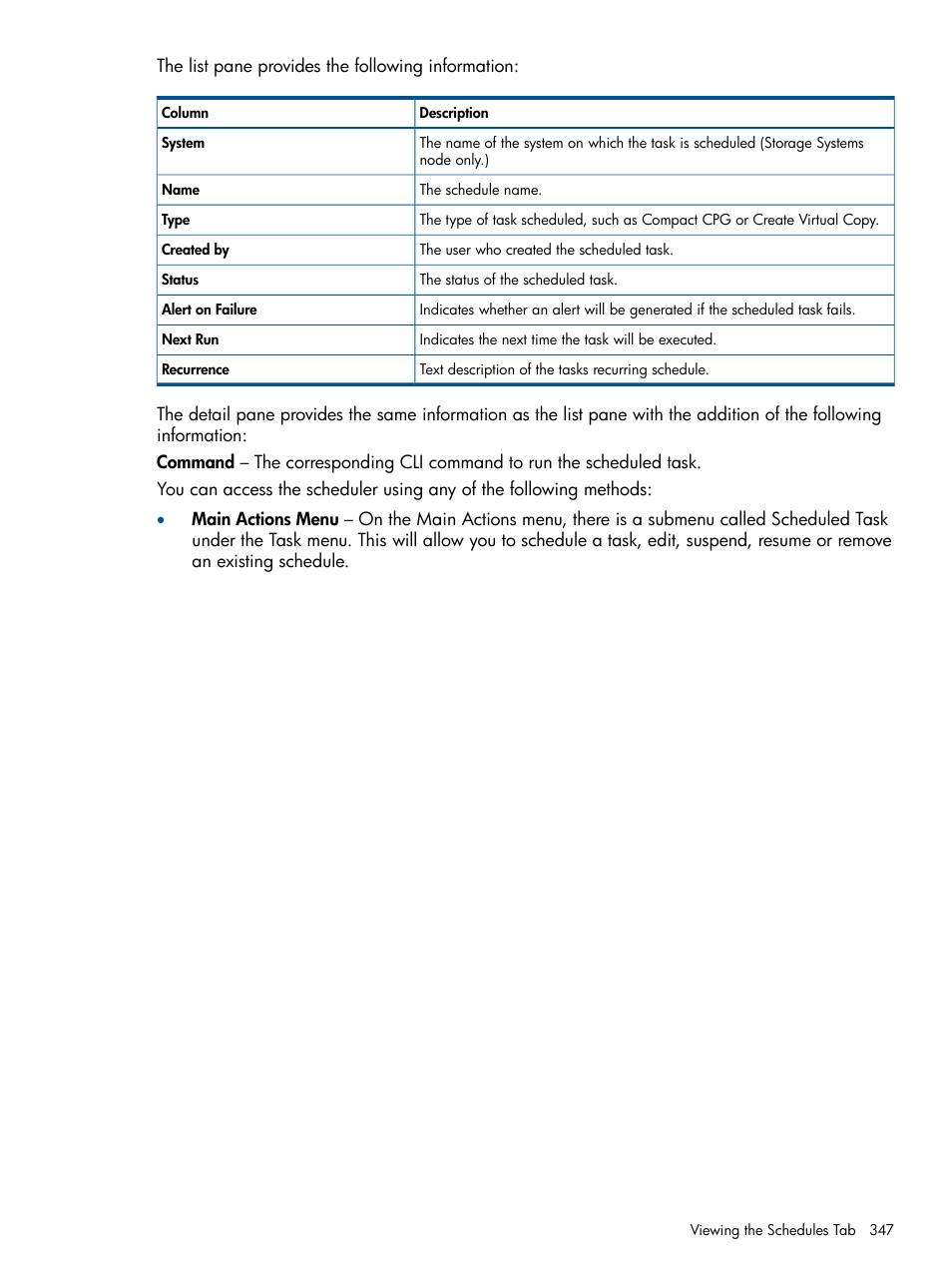 HP 3PAR Operating System Software User Manual | Page 347 / 424