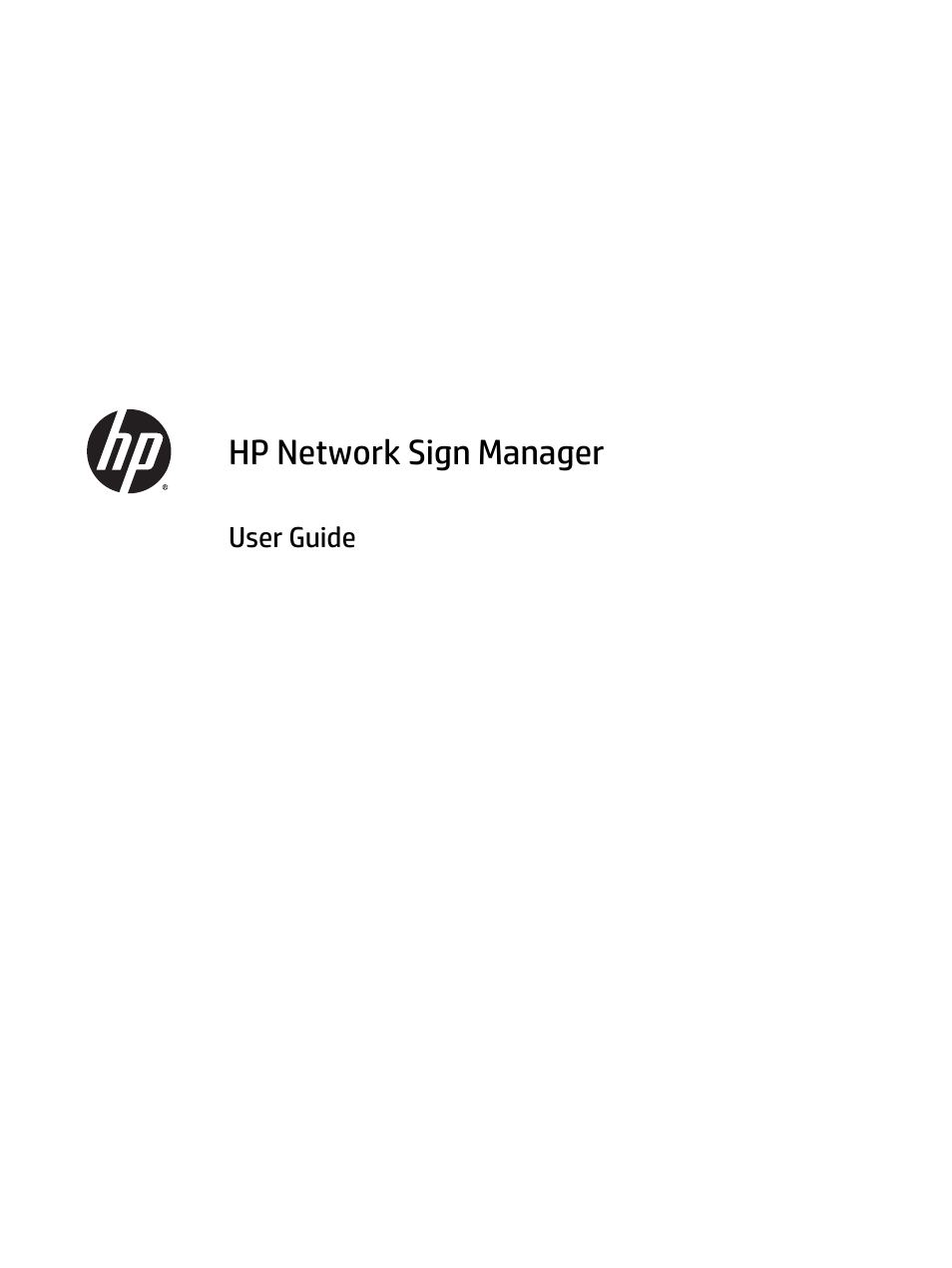 HP LD5535 55-inch LED Digital Signage Display User Manual | 41 pages