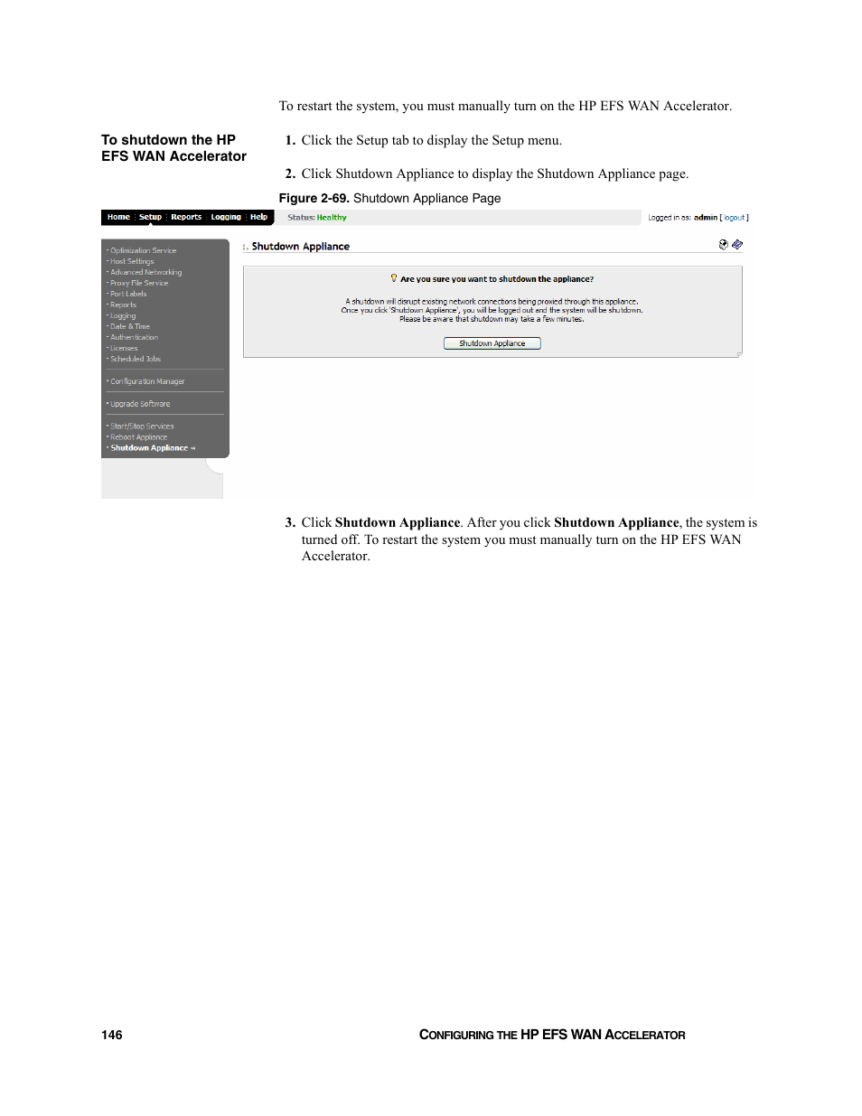HP StorageWorks Enterprise File Services WAN Accelerator User Manual | Page 146 / 232