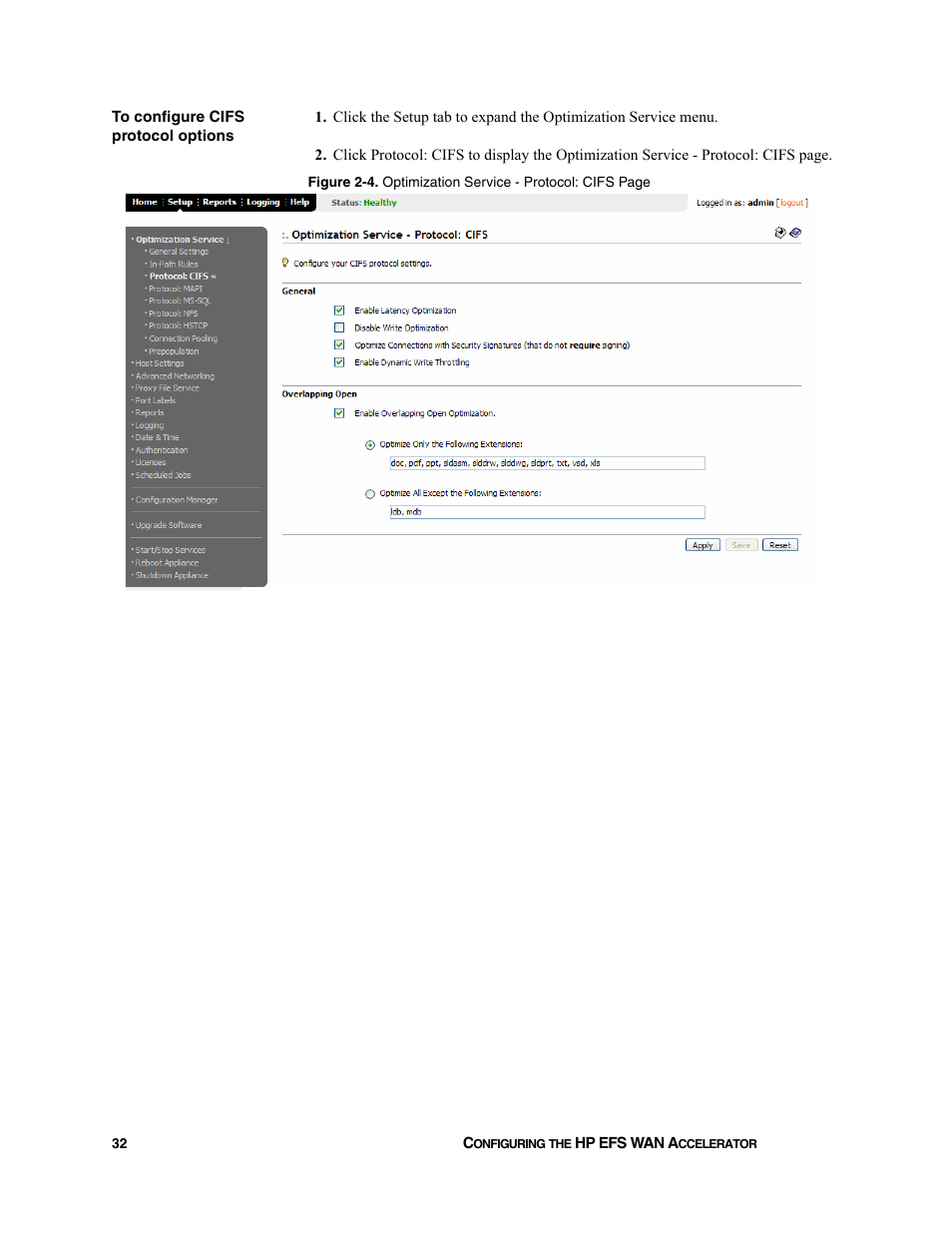 HP StorageWorks Enterprise File Services WAN Accelerator User Manual | Page 32 / 232