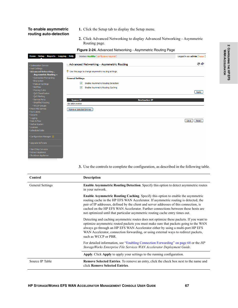 HP StorageWorks Enterprise File Services WAN Accelerator User Manual | Page 67 / 232