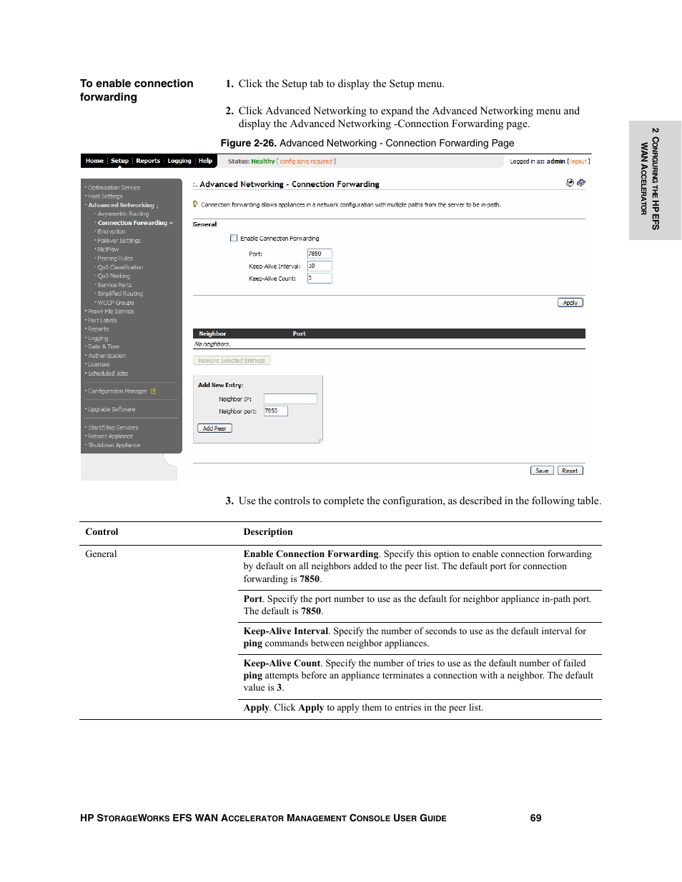 HP StorageWorks Enterprise File Services WAN Accelerator User Manual | Page 69 / 232