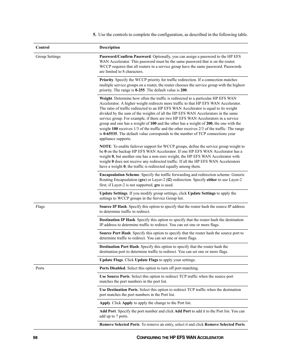 HP StorageWorks Enterprise File Services WAN Accelerator User Manual | Page 98 / 232