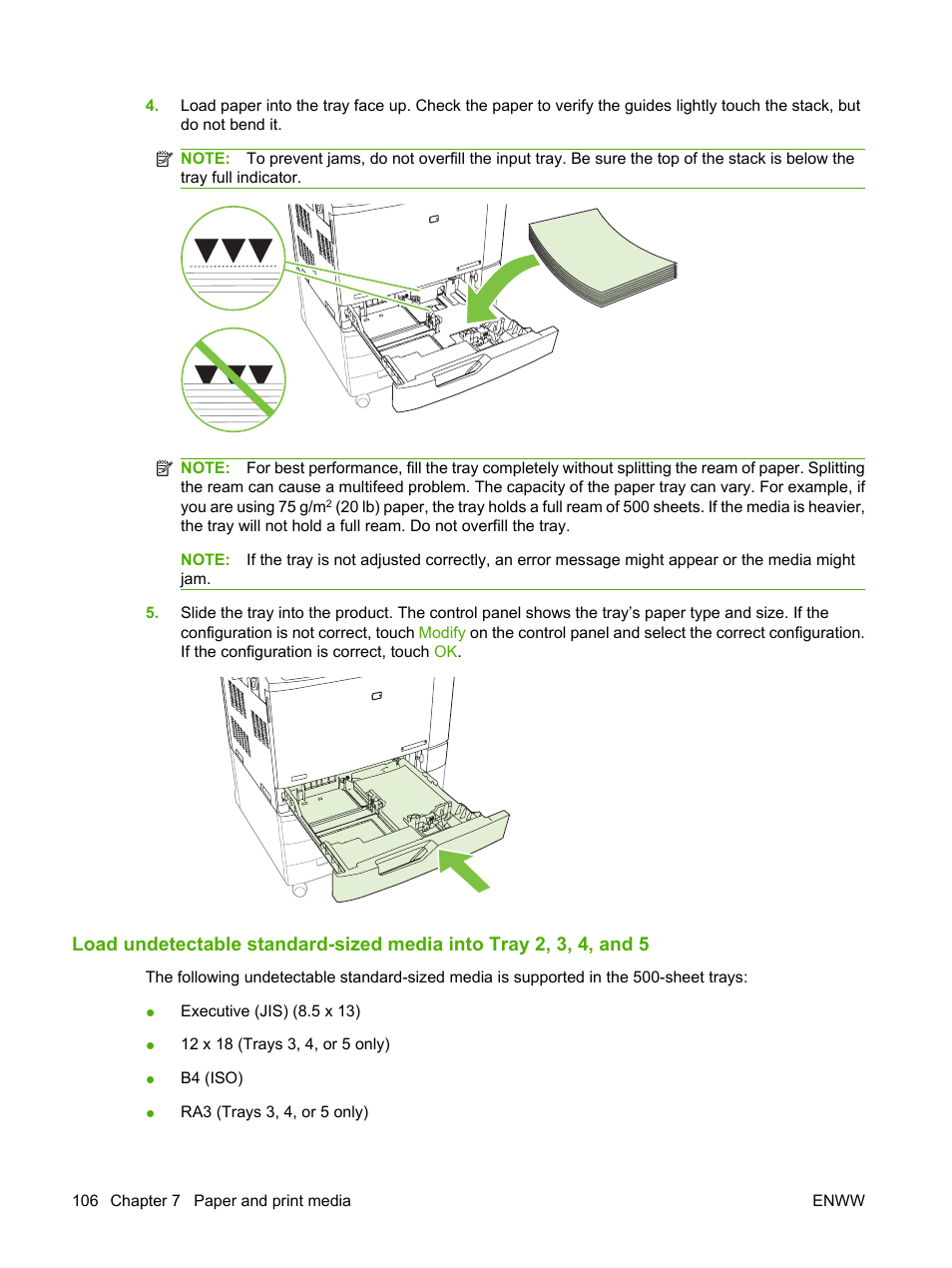 HP Color LaserJet CM6030CM6040 Multifunction Printer series User Manual | Page 122 / 338