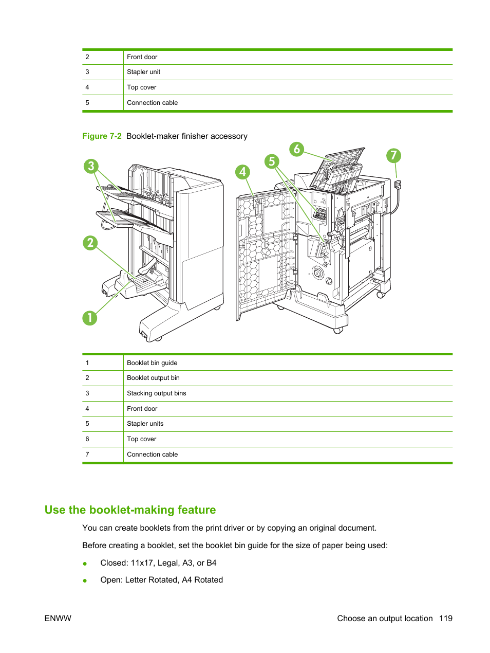 Use the booklet-making feature | HP Color LaserJet CM6030CM6040 Multifunction Printer series User Manual | Page 135 / 338