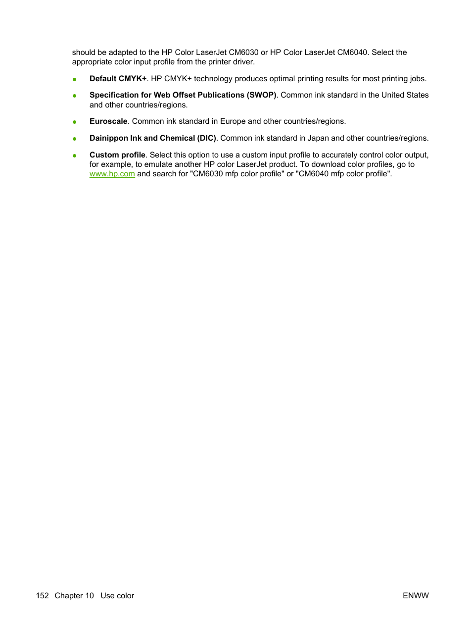 HP Color LaserJet CM6030CM6040 Multifunction Printer series User Manual | Page 168 / 338