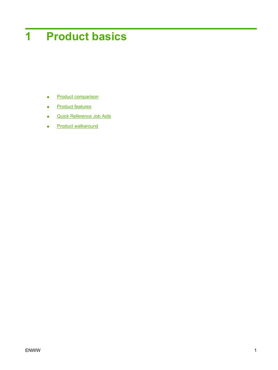 Product basics, 1 product basics, 1product basics | HP Color LaserJet CM6030CM6040 Multifunction Printer series User Manual | Page 17 / 338