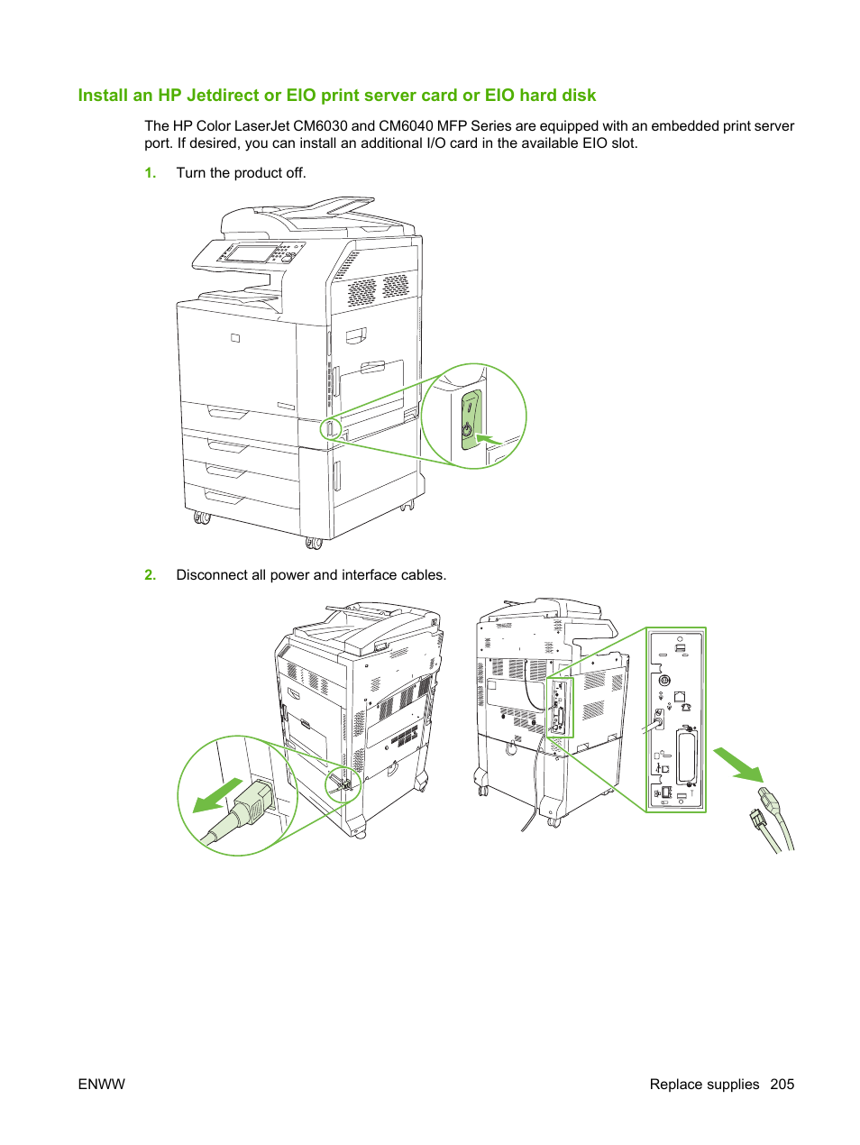 HP Color LaserJet CM6030CM6040 Multifunction Printer series User Manual | Page 221 / 338