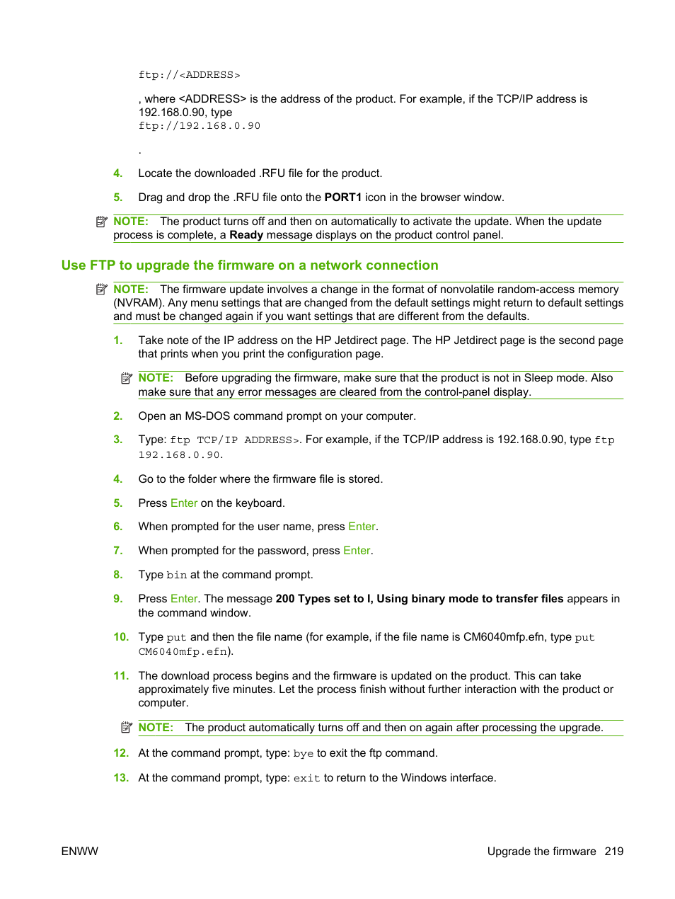 HP Color LaserJet CM6030CM6040 Multifunction Printer series User Manual | Page 235 / 338
