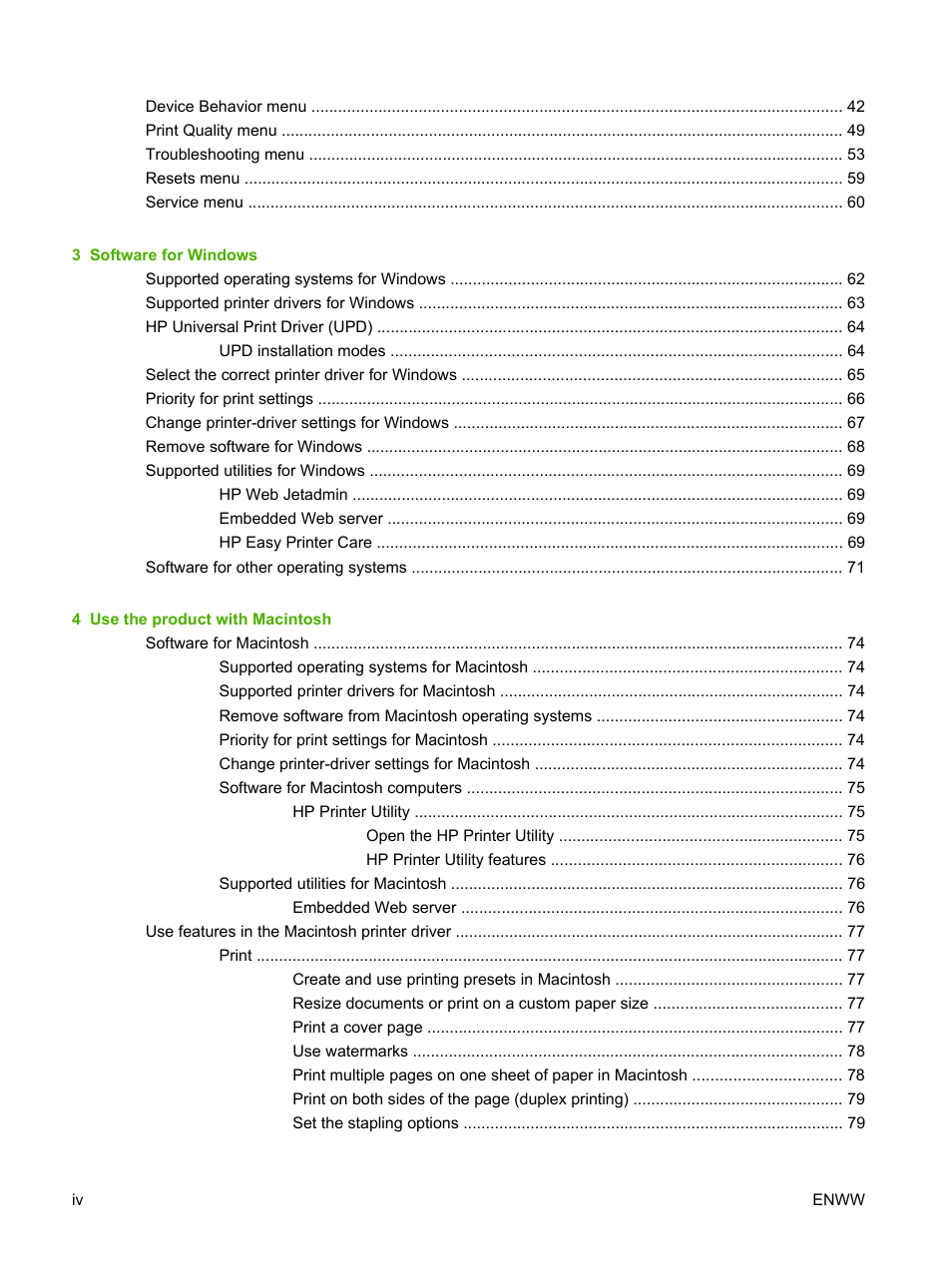 HP Color LaserJet CM6030CM6040 Multifunction Printer series User Manual | Page 6 / 338