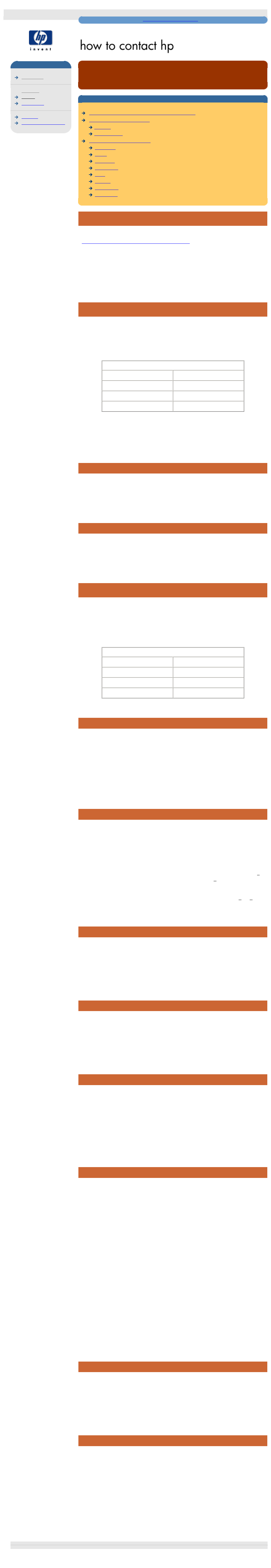 Americas, Technical support for, North and south | America, North and south america, Check the web for up to date information, Hp support in north america, Canada, United states, Hp support in south america | HP StorageWorks DLT VS80 Tape Drive User Manual | Page 3 / 79