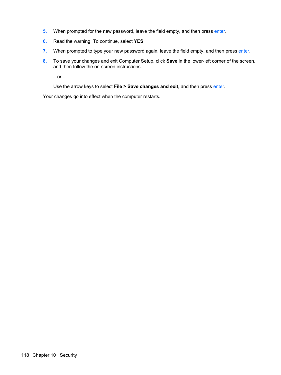 HP ProBook 6555b Notebook-PC User Manual | Page 128 / 175