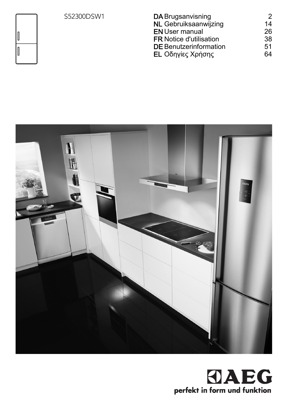 AEG S52300DSW1 User Manual | 80 pages