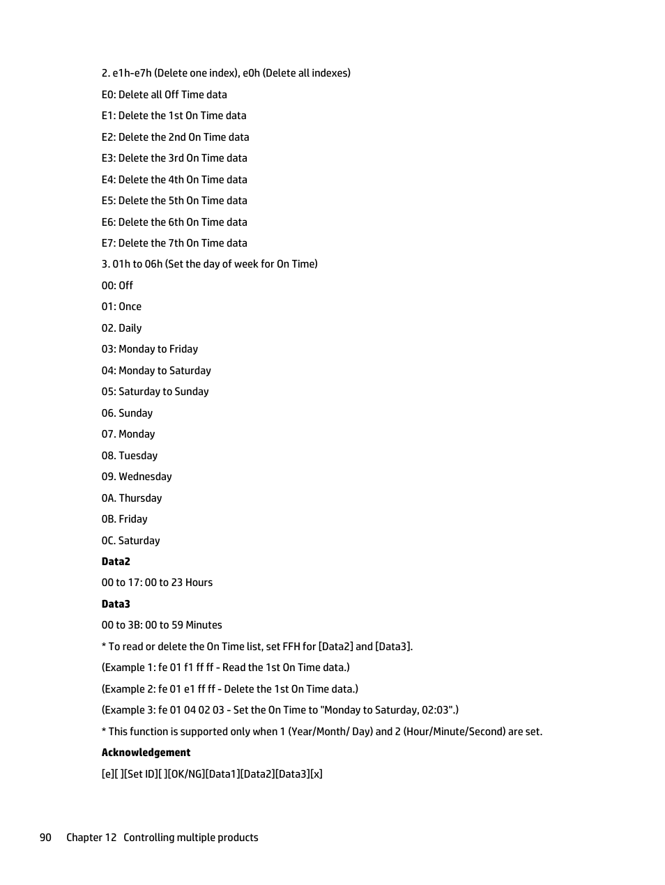 HP LD4235 41.92-inch LED Digital Signage Display User Manual | Page 100 / 111