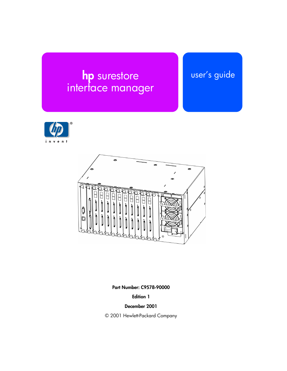 HP Tape Library Interface Manager Software User Manual | 138 pages