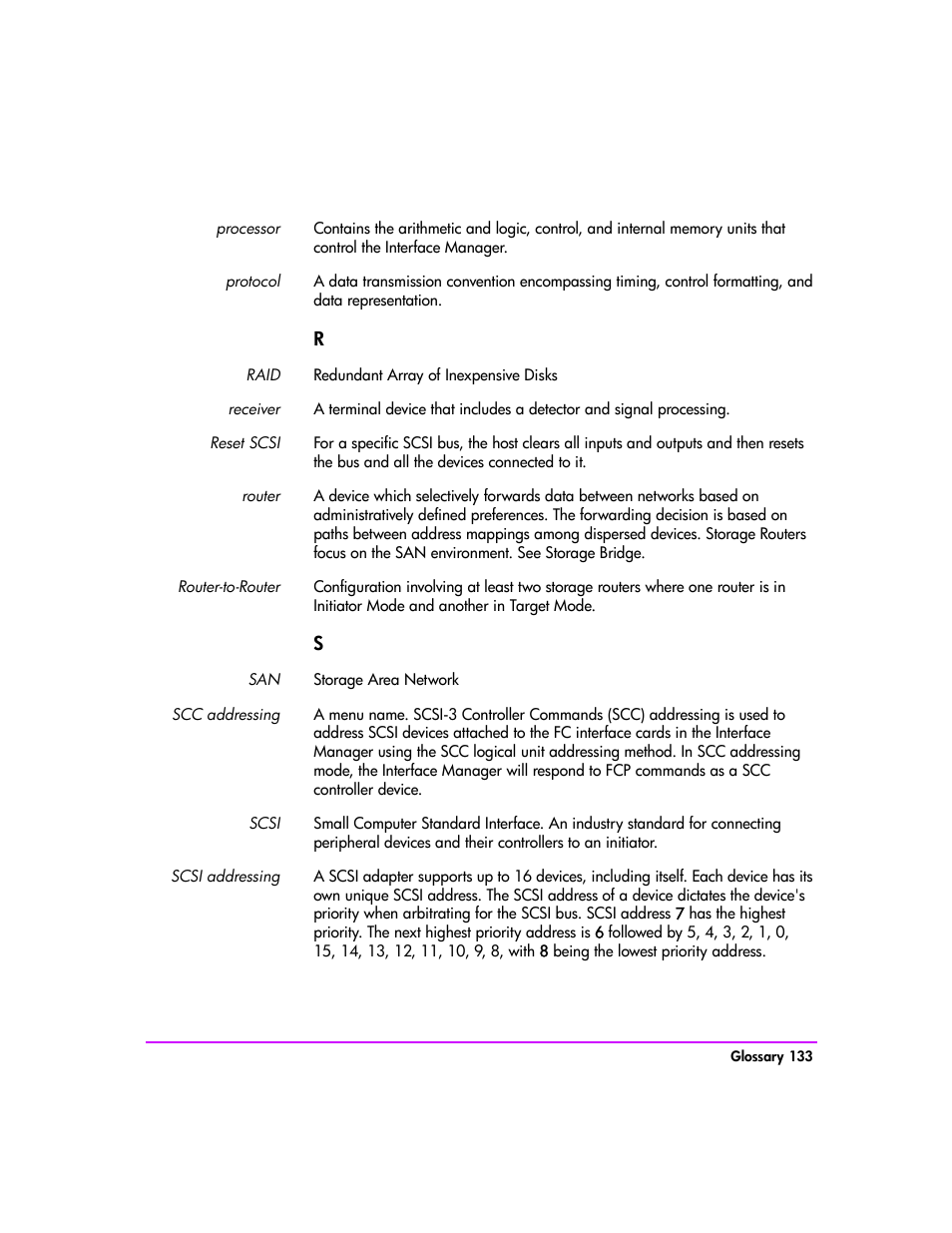 HP Tape Library Interface Manager Software User Manual | Page 133 / 138