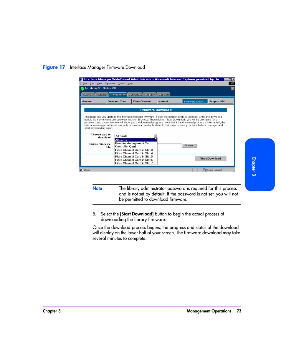 Figure 17 | HP Tape Library Interface Manager Software User Manual | Page 73 / 138