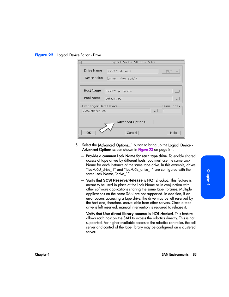 Figure 22 | HP Tape Library Interface Manager Software User Manual | Page 83 / 138