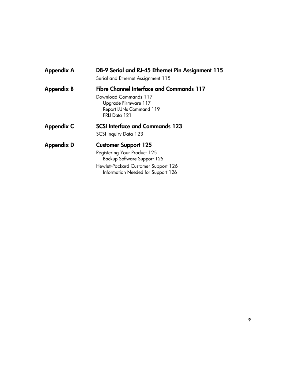 HP Tape Library Interface Manager Software User Manual | Page 9 / 138