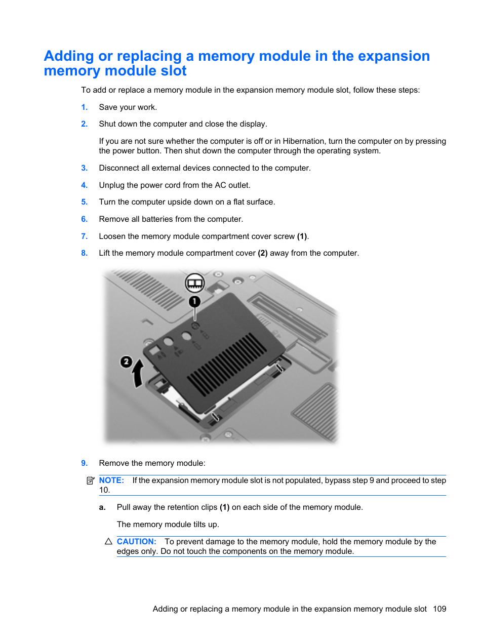 HP ProBook 6450b Notebook-PC User Manual | Page 119 / 181