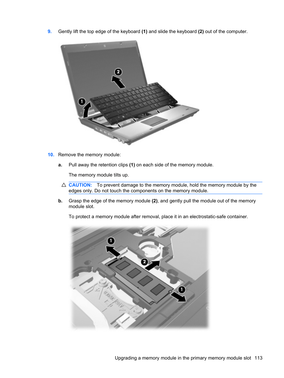 HP ProBook 6450b Notebook-PC User Manual | Page 123 / 181