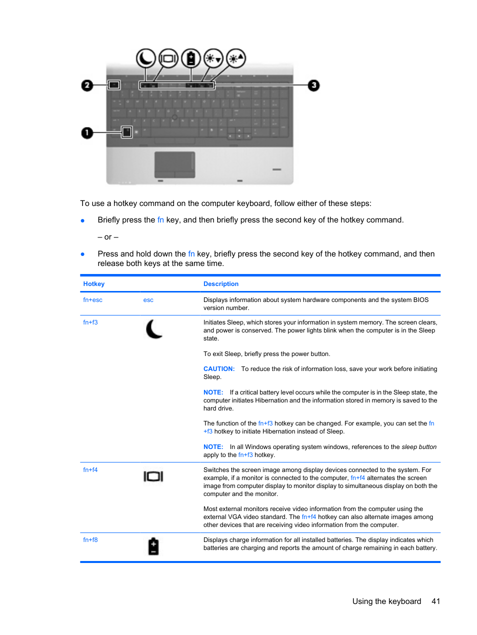 HP ProBook 6450b Notebook-PC User Manual | Page 51 / 181