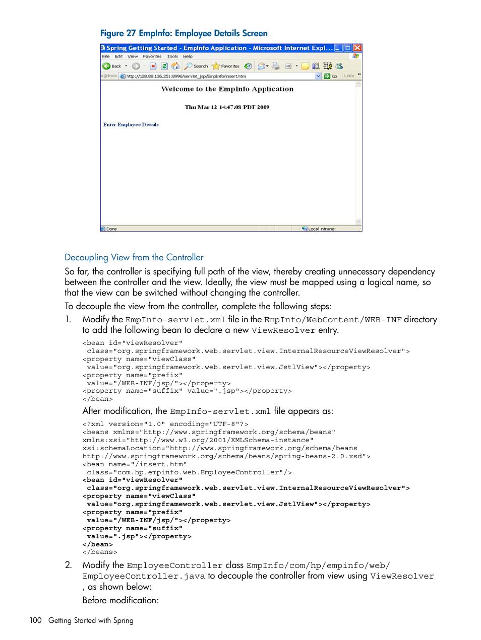 Decoupling view from the controller, Decoupling | HP Integrity NonStop J-Series User Manual | Page 100 / 470
