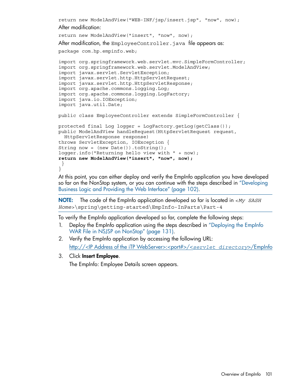 HP Integrity NonStop J-Series User Manual | Page 101 / 470