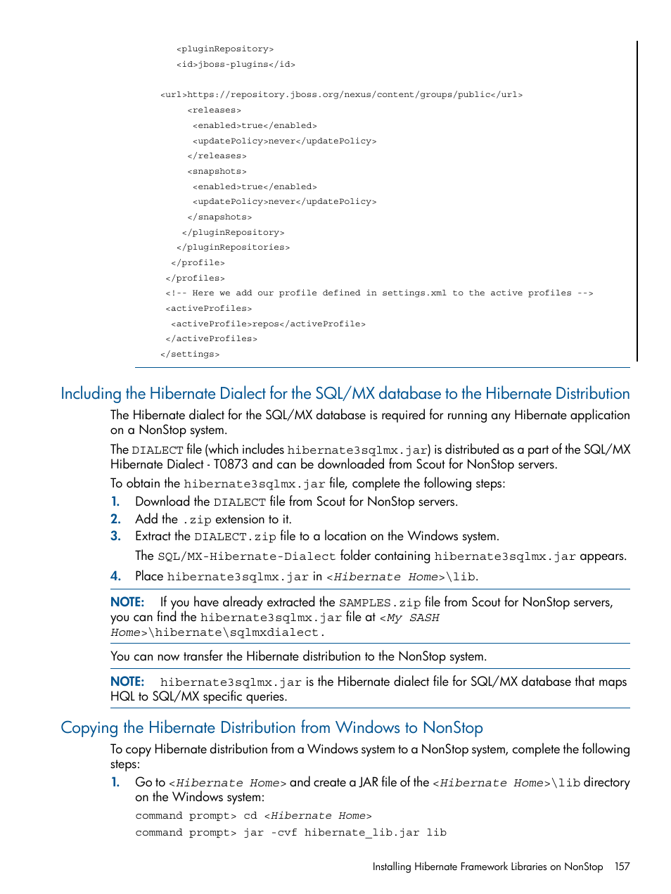 HP Integrity NonStop J-Series User Manual | Page 157 / 470