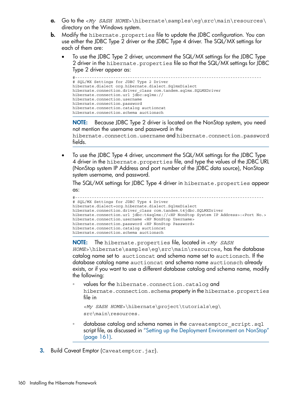 HP Integrity NonStop J-Series User Manual | Page 160 / 470