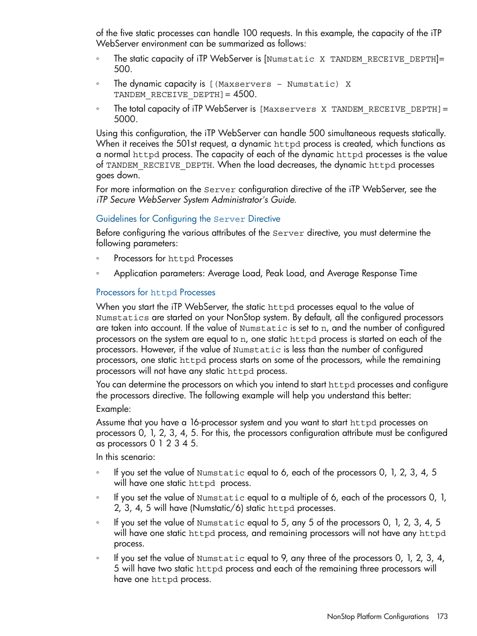 HP Integrity NonStop J-Series User Manual | Page 173 / 470