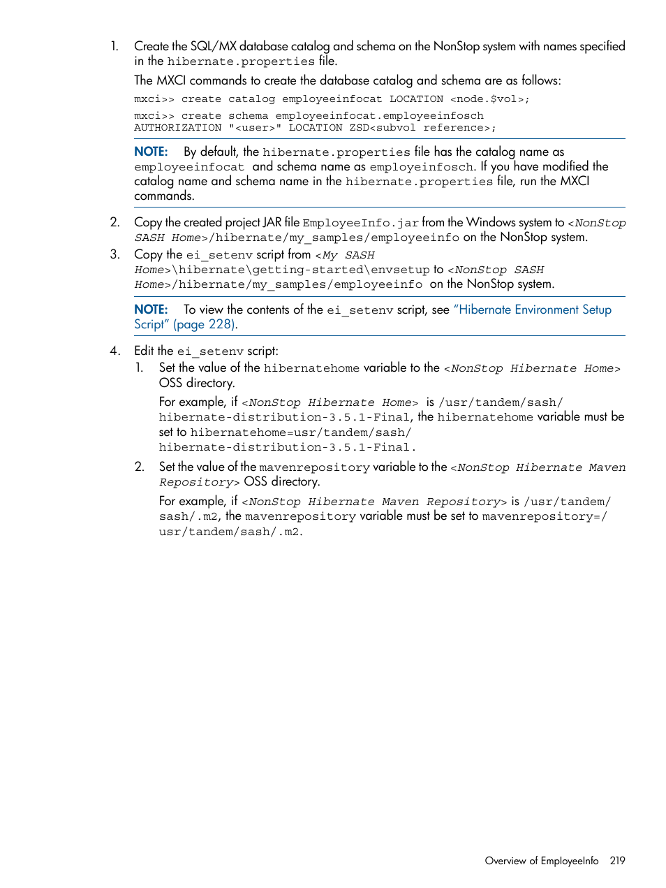 HP Integrity NonStop J-Series User Manual | Page 219 / 470