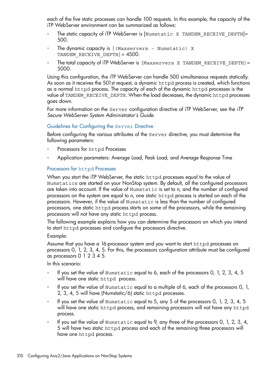HP Integrity NonStop J-Series User Manual | Page 310 / 470