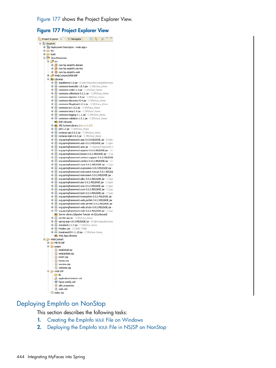 Deploying empinfo on nonstop | HP Integrity NonStop J-Series User Manual | Page 444 / 470