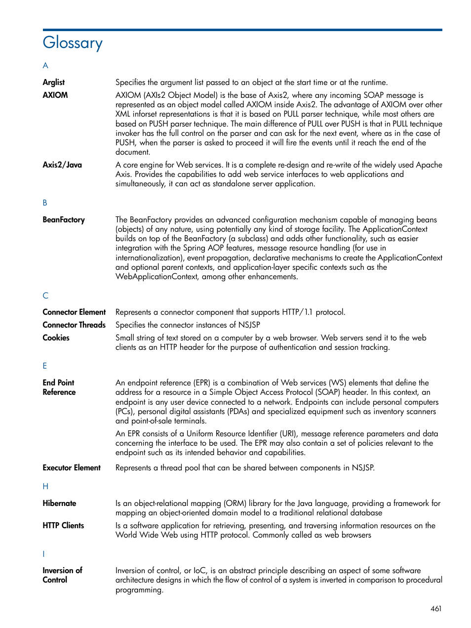 Glossary | HP Integrity NonStop J-Series User Manual | Page 461 / 470