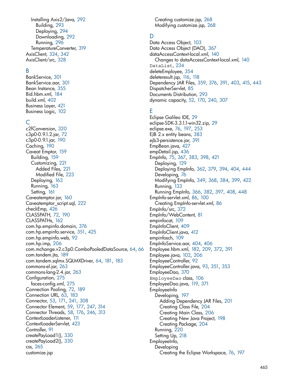 HP Integrity NonStop J-Series User Manual | Page 465 / 470